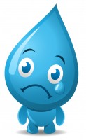 Sad Water Droplet